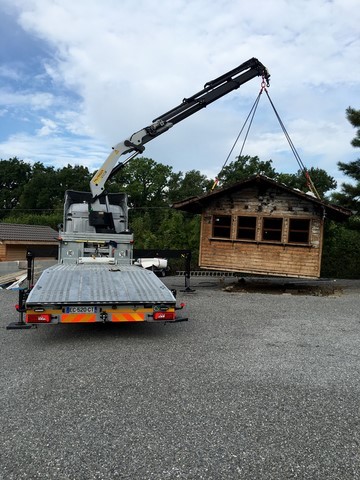 LEVAGE ET TRANSPORT DE CHALET 